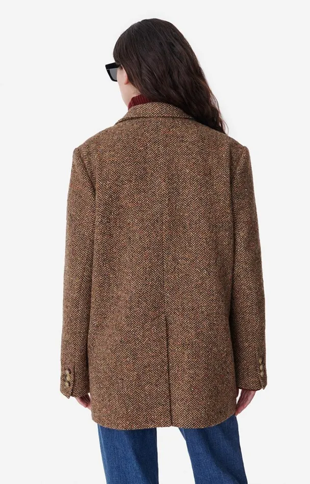 Vanessa Bruno Coats and Jackets Women Bradley Jacket Multicolore Vanessa Bruno Coats and Jackets Women Bradley Jacket Multicolore