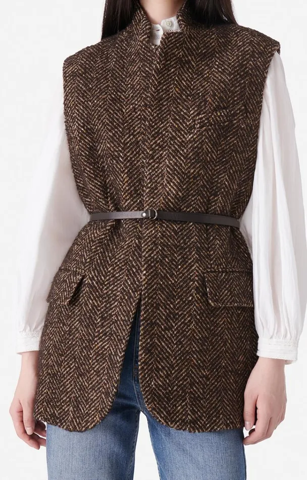 Vanessa Bruno Coats and Jackets Women Jud Jacket Marron Vanessa Bruno Coats and Jackets Women Jud Jacket Marron