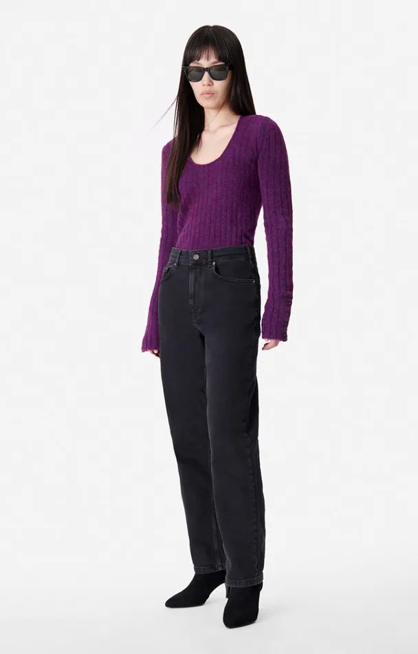 Vanessa Bruno Denim Women Timael Cropped Jeans Noir