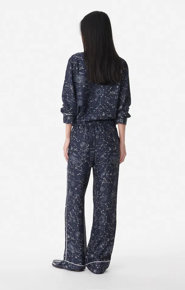 Vanessa Bruno Pants Women Hidir Trousers Bleu Marine Vanessa Bruno Pants Women Hidir Trousers Bleu Marine