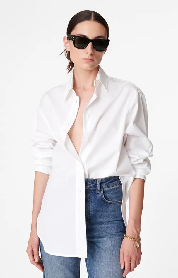 Vanessa Bruno Shirts and Tops Women Helianne Shirt Blanc Vanessa Bruno Shirts and Tops Women Helianne Shirt Blanc