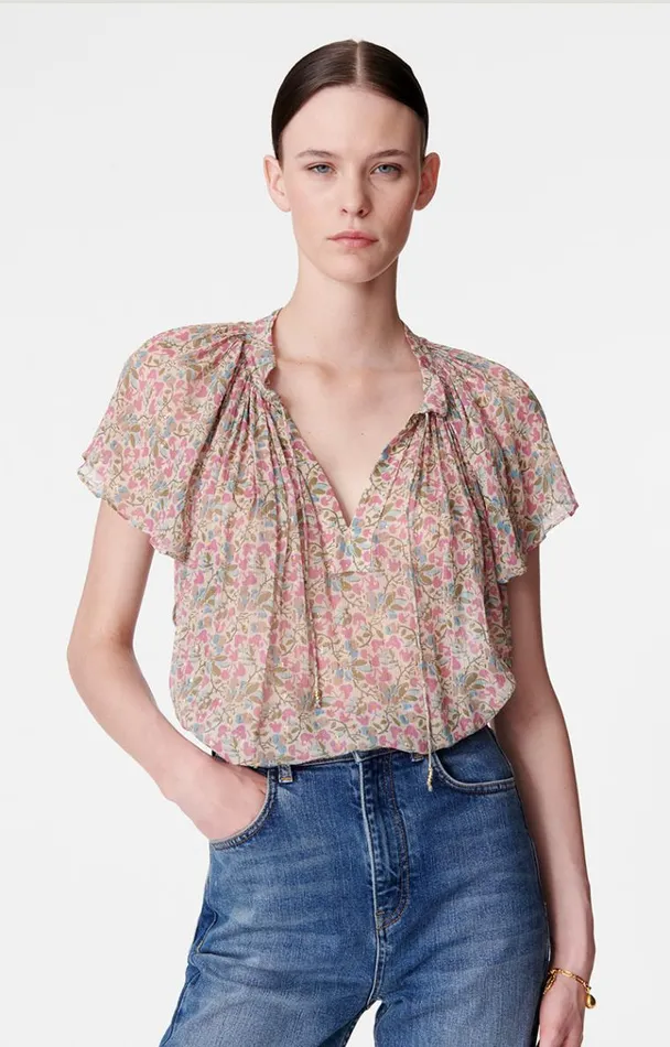 Vanessa Bruno Shirts and Tops Women Valentin Blouse Ecru Vanessa Bruno Shirts and Tops Women Valentin Blouse Ecru