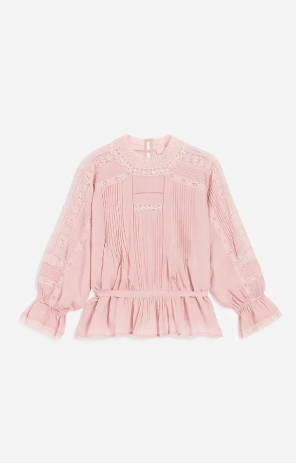 Vanessa Bruno Shirts and Tops Women Viva Blouse Rosepoudre