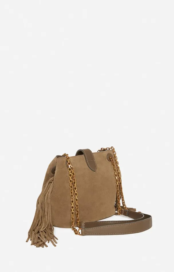 Vanessa Bruno Shoulder Bags Women Cleo Small Bag Souris Vanessa Bruno Shoulder Bags Women Cleo Small Bag Souris