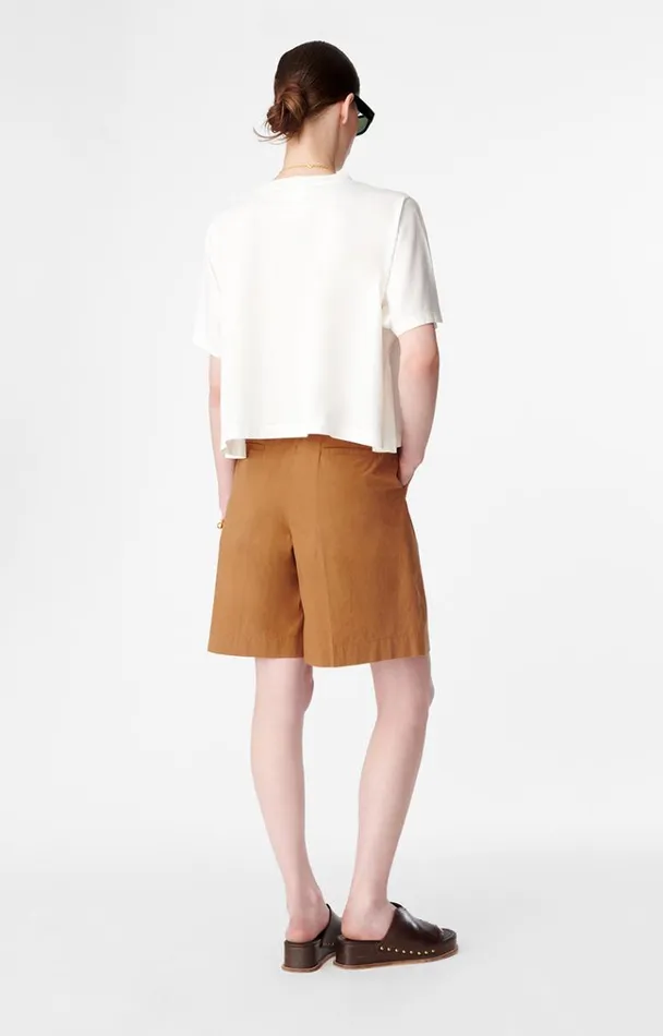 Vanessa Bruno Skirts and Shorts Women Balsam Bermuda Shorts Biscuit Vanessa Bruno Skirts and Shorts Women Balsam Bermuda Shorts Biscuit