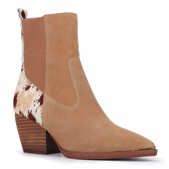 Vintage Havana Boots Booties Women Demarest 8211 Dark Taupe Dark Taupe