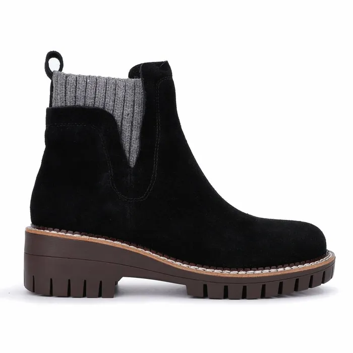 Vintage Havana Boots Booties Women Everett 8211 Black Black