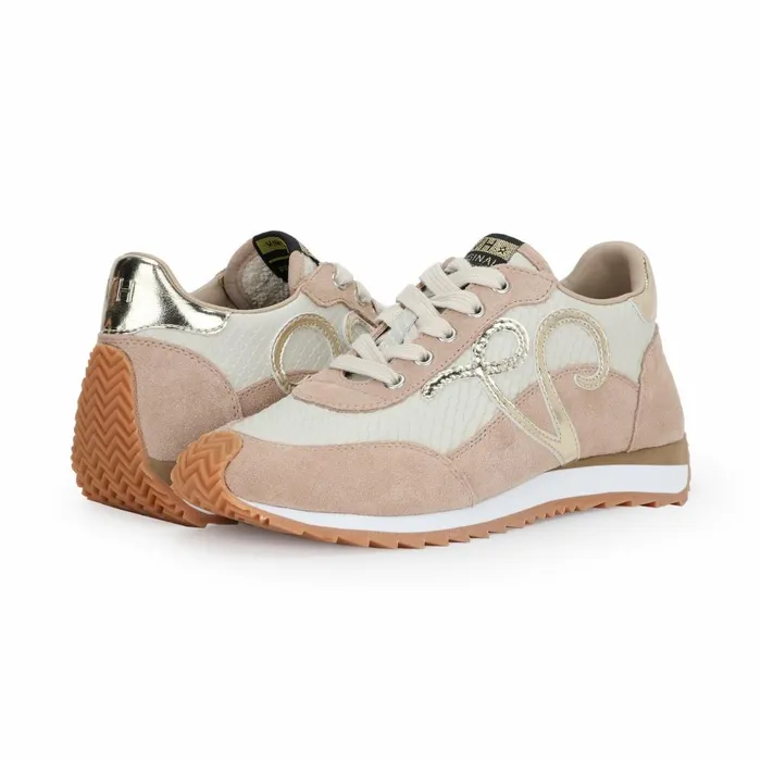 Vintage Havana Low Tops Women VROOM 8211 BEIGE MULTI Beige Multi