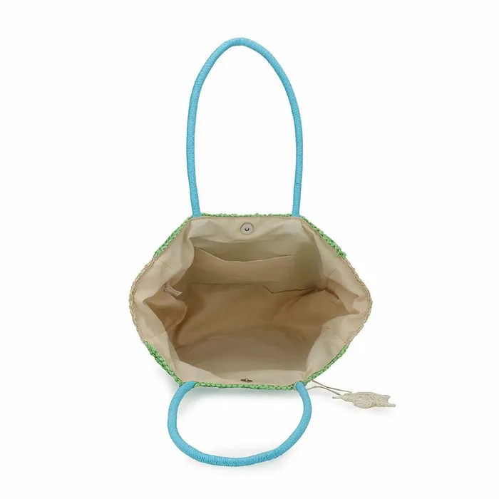 Vintage Havana Top Handle Women SLAM BAG 1 8211 TURQUOISE