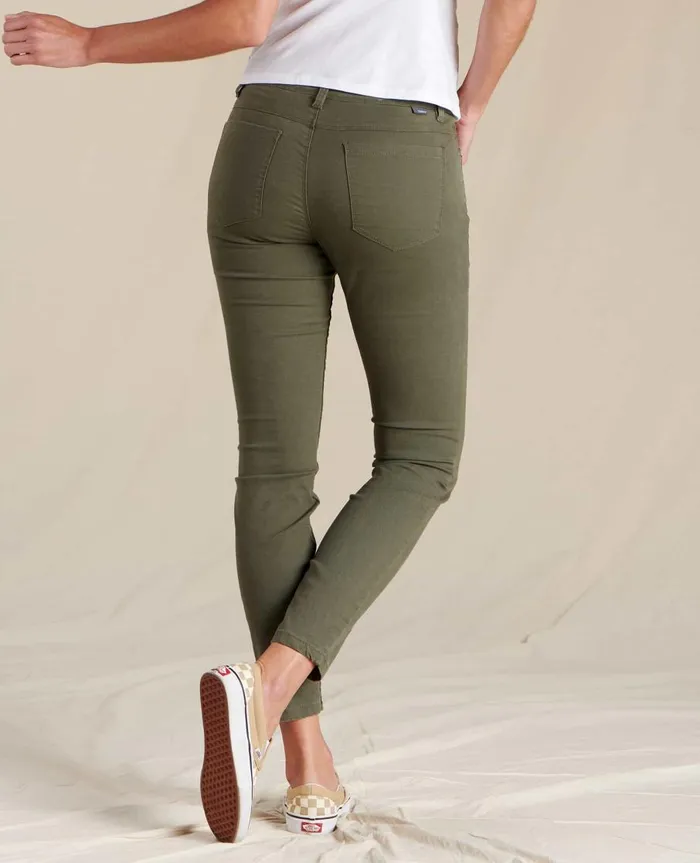 Women039s Earthworks 5 Pocket Skinny Pant Beetle ToadandCo Pants