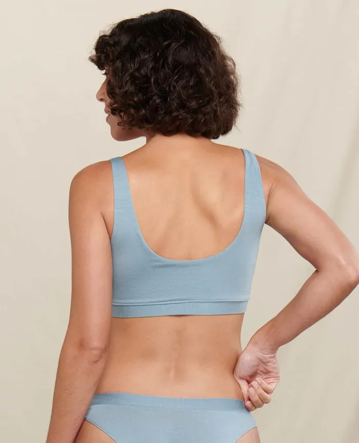 Women039s Scoop Bralette Weathered Blue ToadandCo Loungewear and Sleep