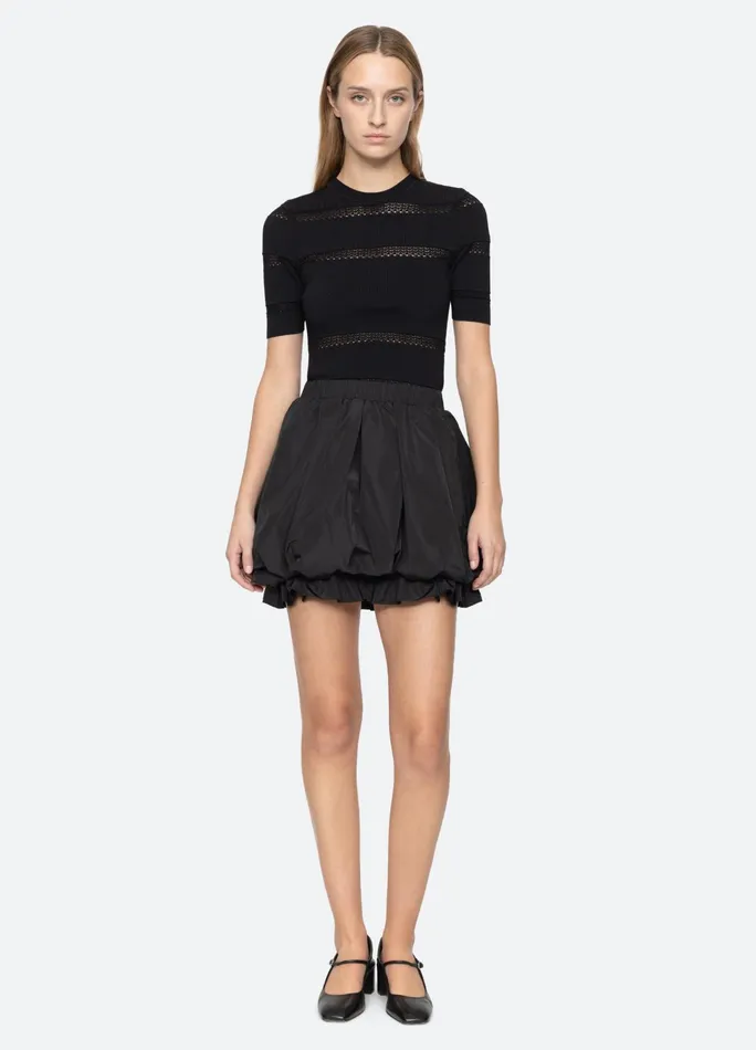 Women Bottoms Sea New York Belen Mini Skirt Black