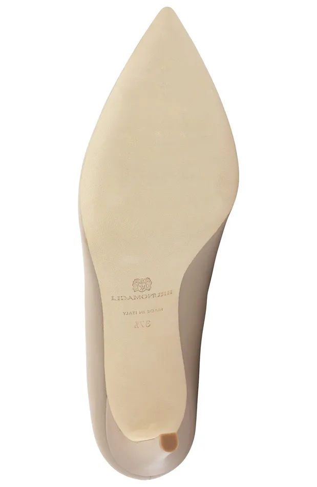 Women Bruno Magli Pumps Telma Leather PointedToe PumpNatural