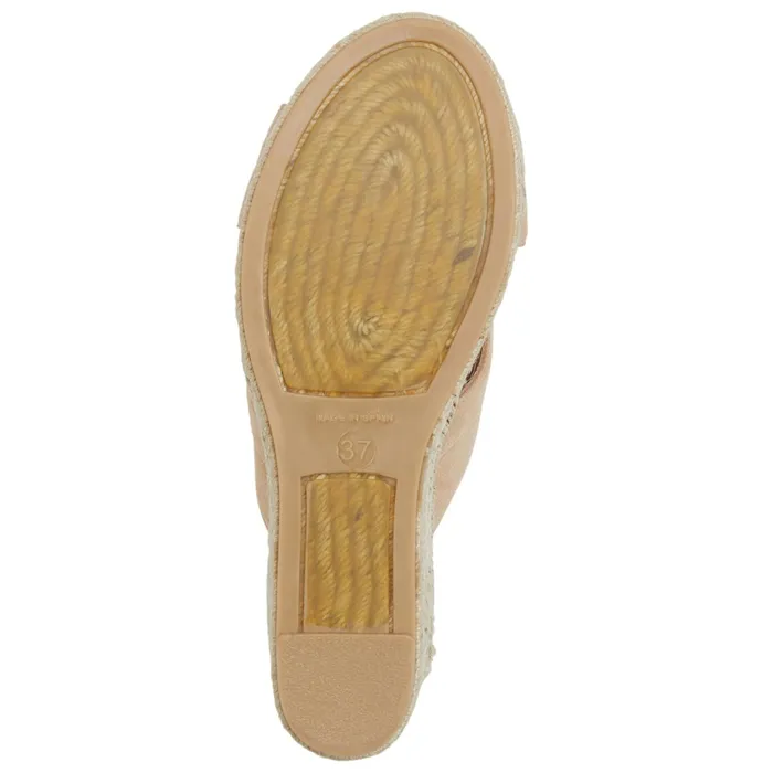 Women Bruno Magli Sandals and Slides EVA Wedge Heel SAND SUEDE