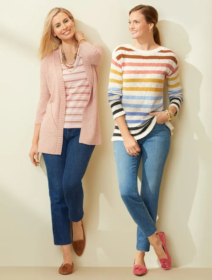 Women Cardigans And Jackets Talbots Open Front Sweater