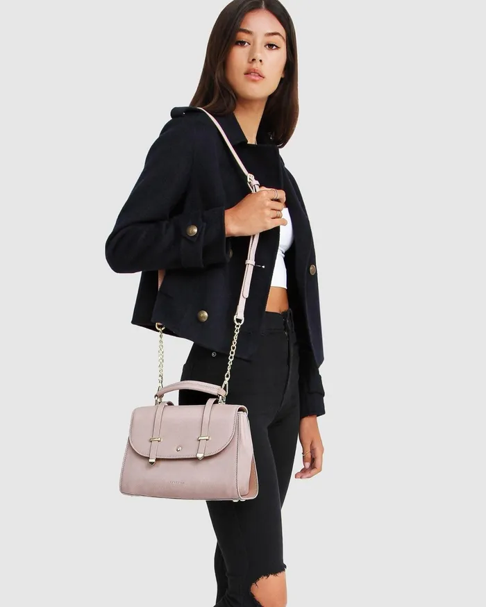 Women Coats and Jackets Belle and Bloom Better Off Military Pea Coat 8211 Navy