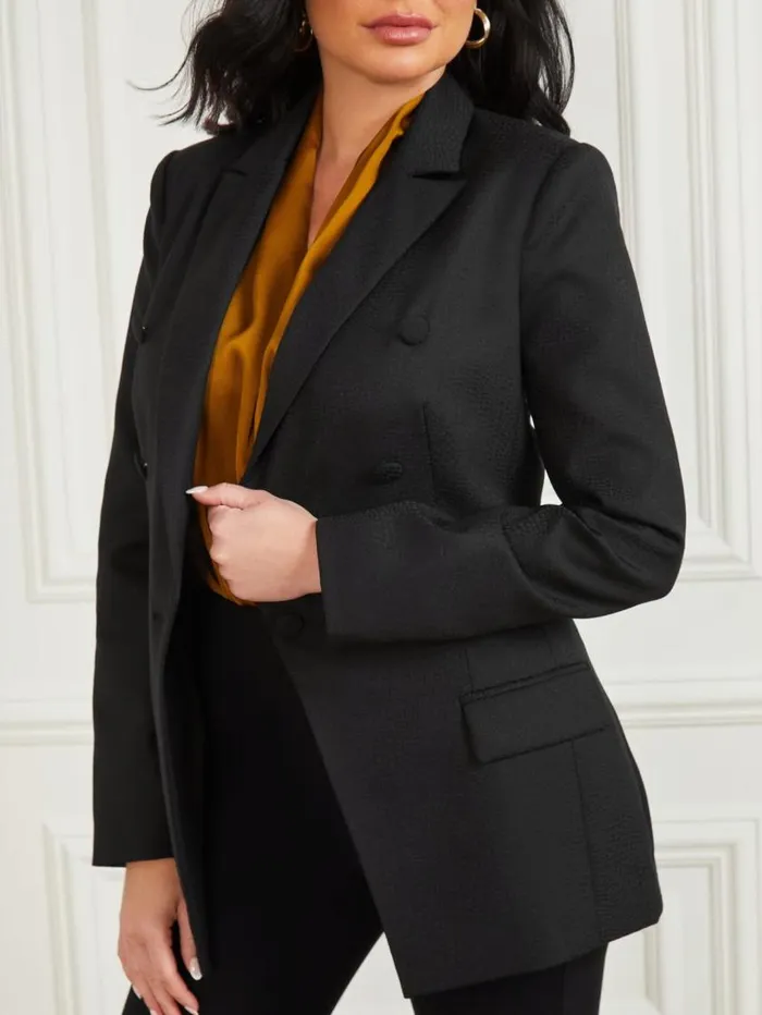 Women Diana Blazer Black Marciano Jackets Women Diana Blazer Black Marciano Jackets