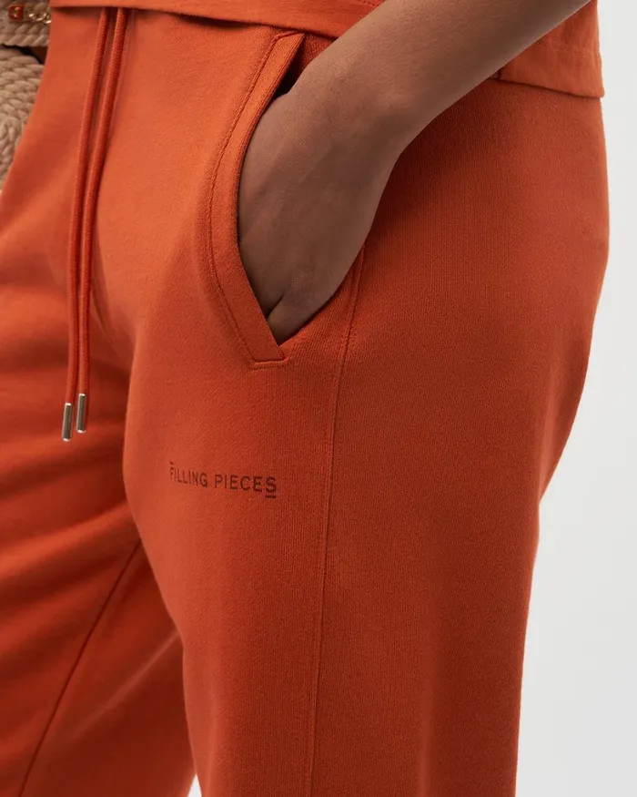 Women Filling Pieces Pants and Shorts Core Female Sweatpants Potters Clay Orange