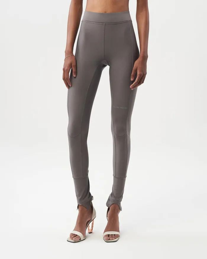 Women Filling Pieces Pants and Shorts Female Legging Charcoal Gray Grey