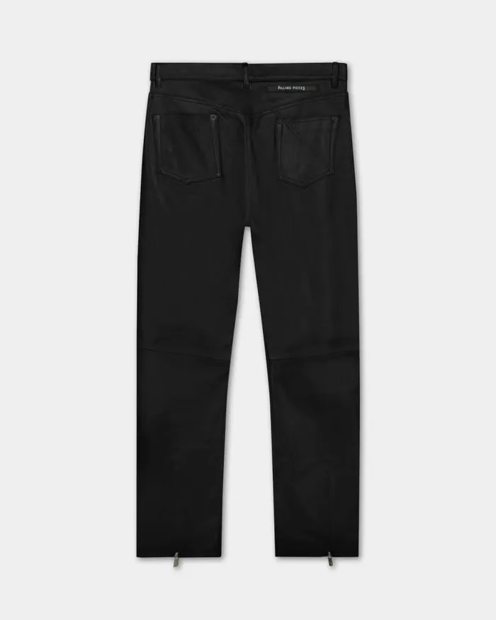 Women Filling Pieces Pants and Shorts Studio Leather Pants Black