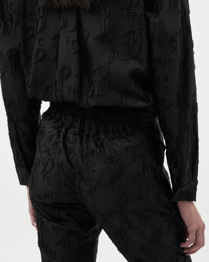 Women Filling Pieces Pants and Shorts Studio Pants Monogram Black
