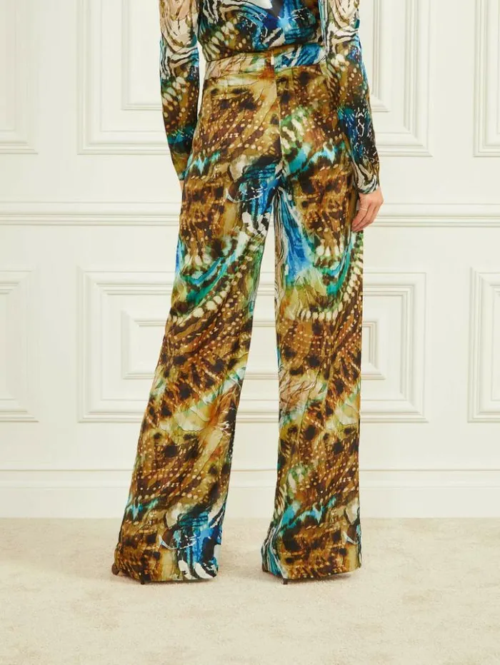 Women GUESS Bottoms Lucy Pant Eutopia Print