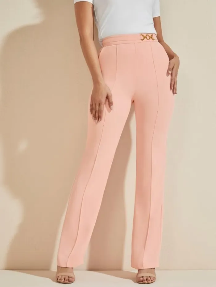 Women GUESS Bottoms Maryam Pant Hacienda Rose