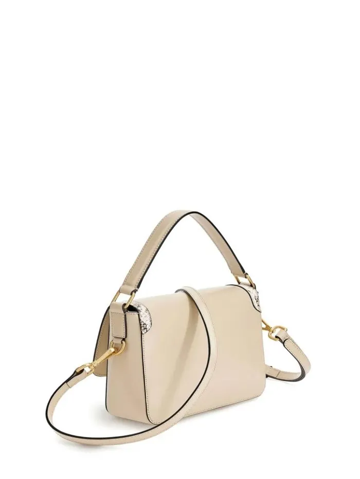 Women GUESS Handbags Cristina Small Leather Crossbody Multi