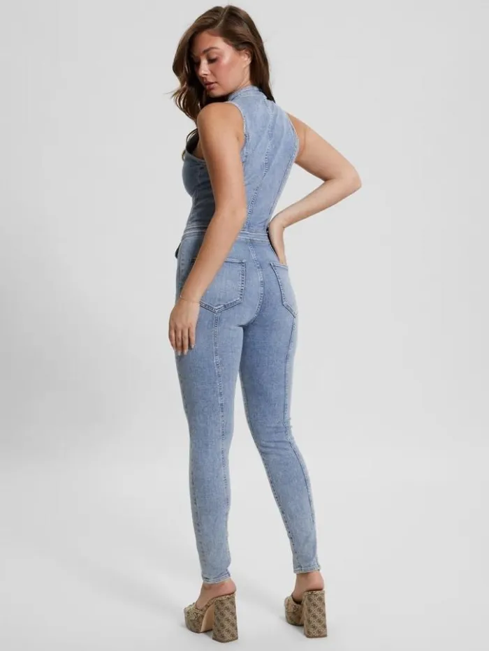 Women GUESS Jeans and Denim Eco Penny Jumpsuit Cast Off