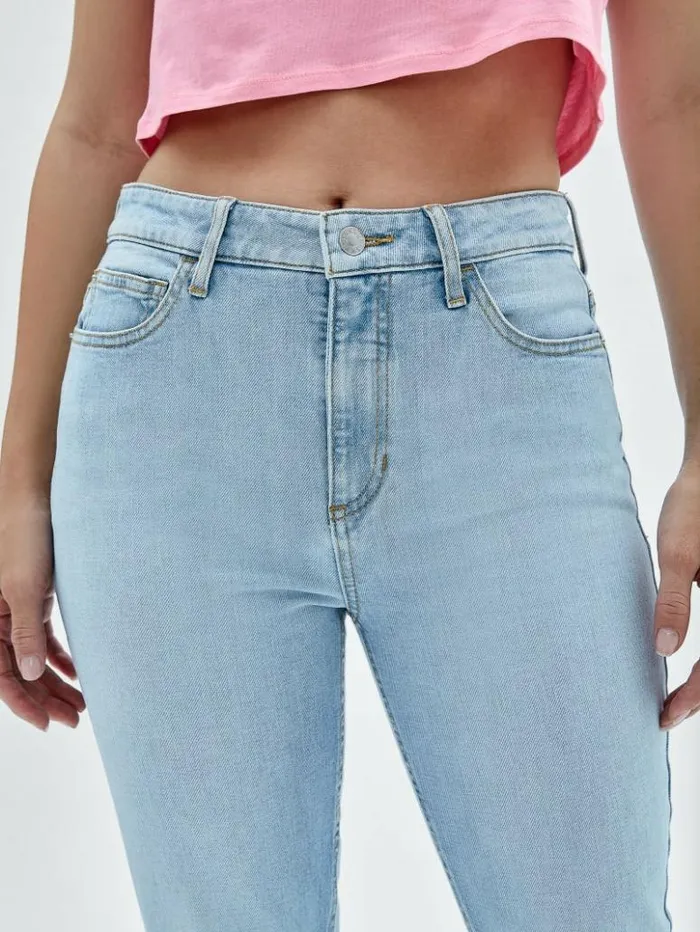 Women GUESS Jeans and Denim GUESS Originals Kit Super HighRise Skinny Jeans Go Broadway Lt Wash