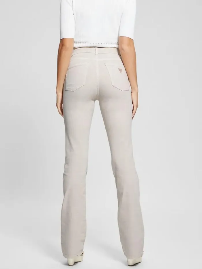 Women GUESS Jeans and Denim Sexy Flare Jeans Vanilla Blush