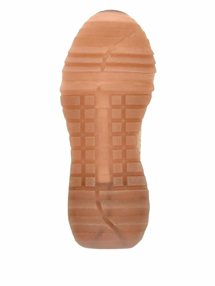 Women GUESS Sneakers Side Logo Joggers Medium Brown