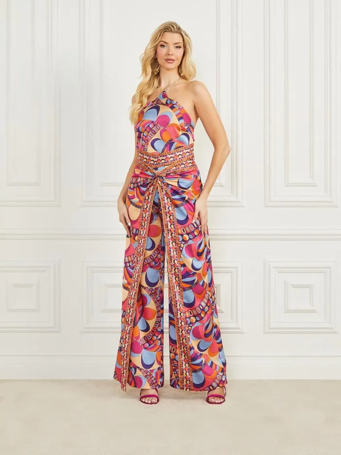 Women Gypset Pant Tulum Print Marciano Bottoms Women Gypset Pant Tulum Print Marciano Bottoms