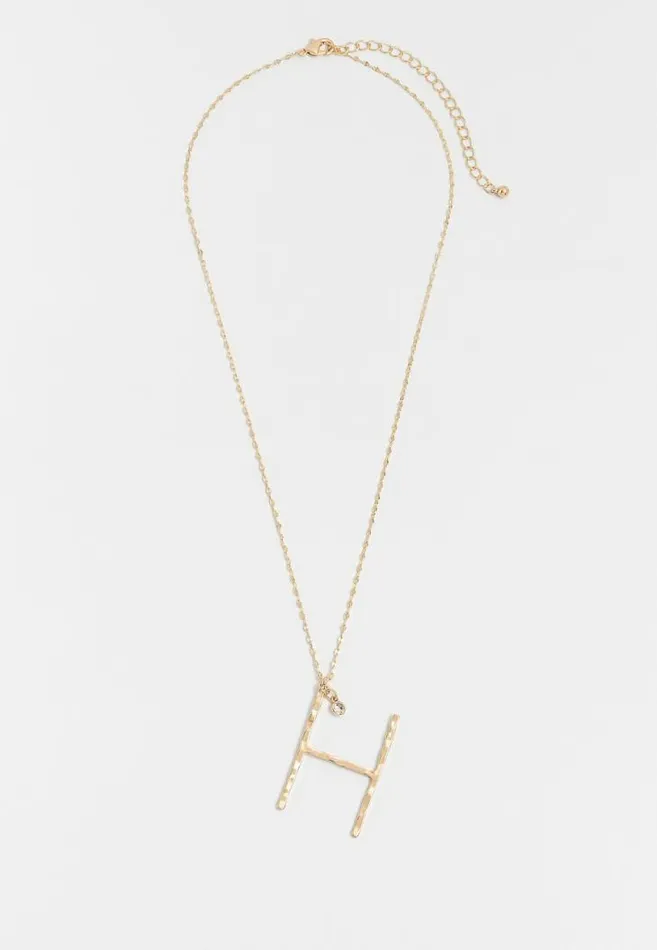 Women H Initial Necklace Maurices Jewelry