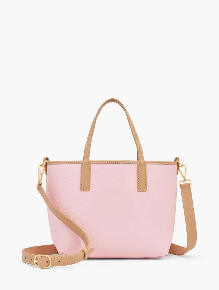Women Handbags Talbots Leather Crossbody Bag Blush Pink