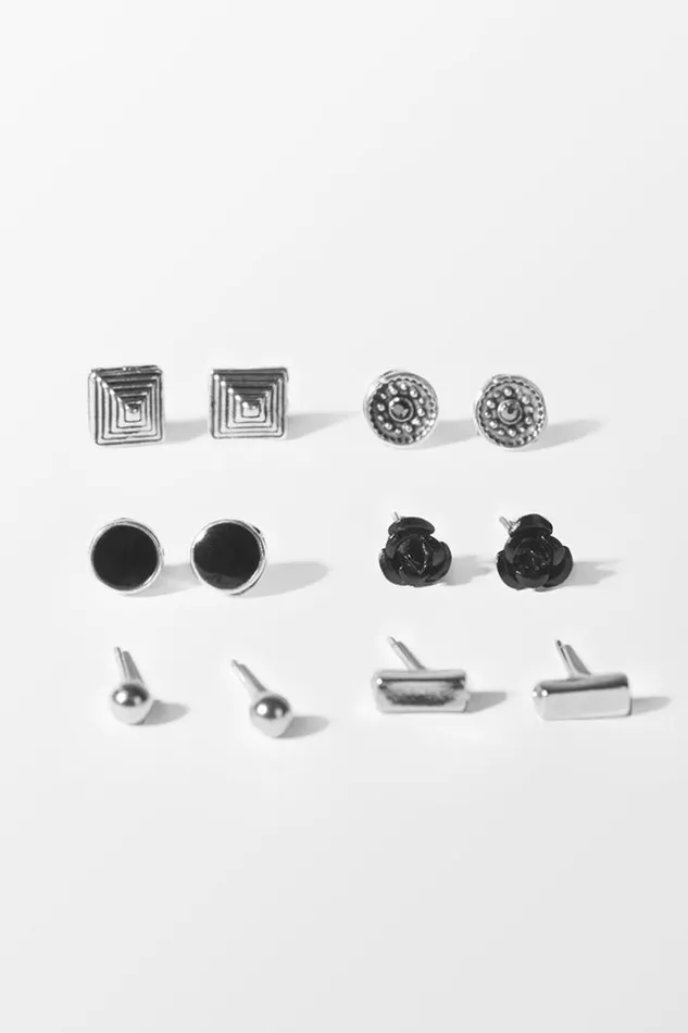Women Jewellery Cupshe Katerina Geometric Ear Stud Multicolor