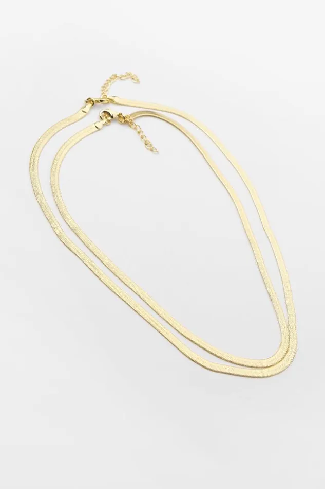 Women Jewellery Cupshe Sun Kiss Shiny Necklace Gold