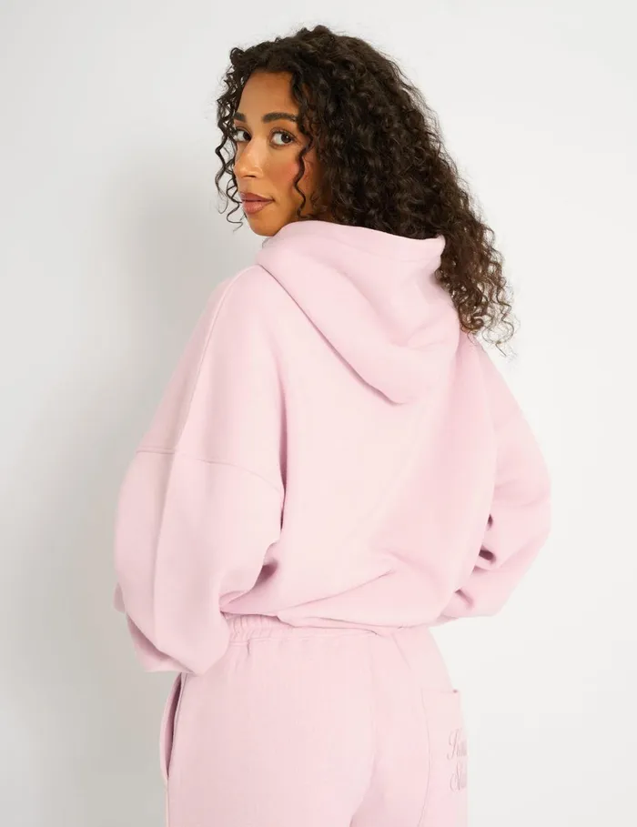 Women Kaiia Studio Oversized Hoodie Pink Chai Pink Public Desire Sweatshirt and Hoodies
