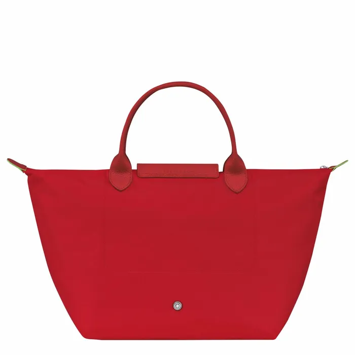 Women Le Pliage Green M Handbag Tomato Longchamp Handbags