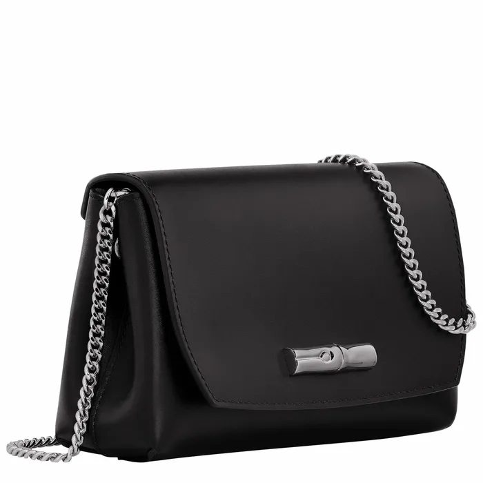 Women Le Roseau Clutch Black Longchamp Clutches
