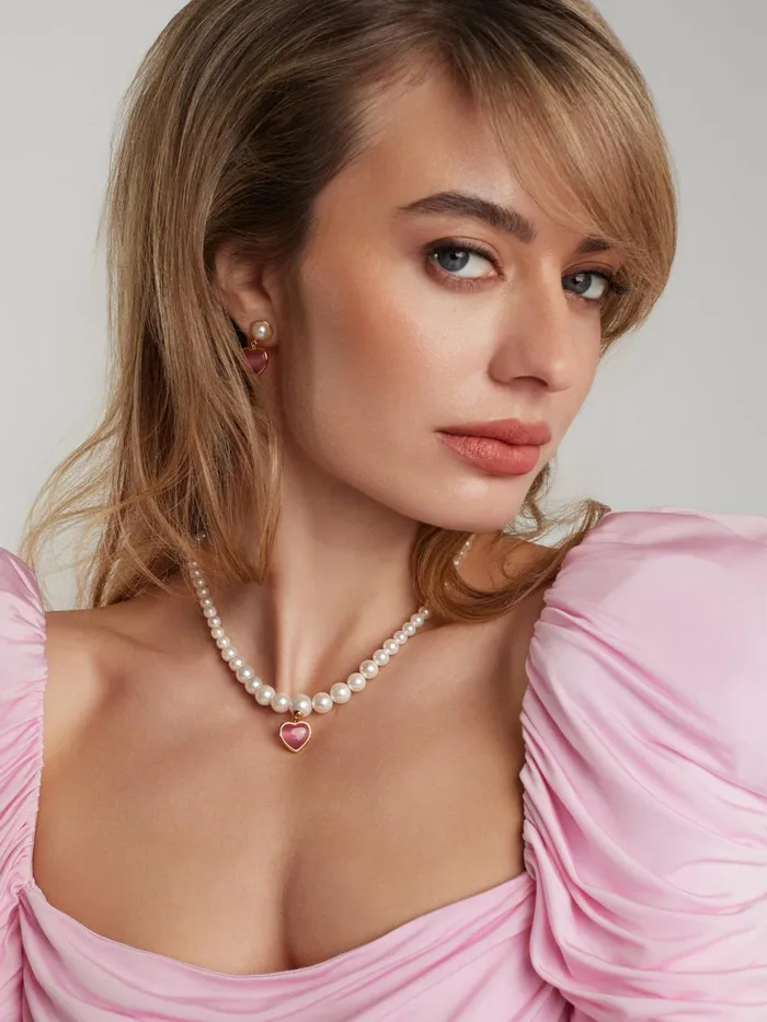 Women Lisette Heart Necklace Nana Jacqueline Necklaces