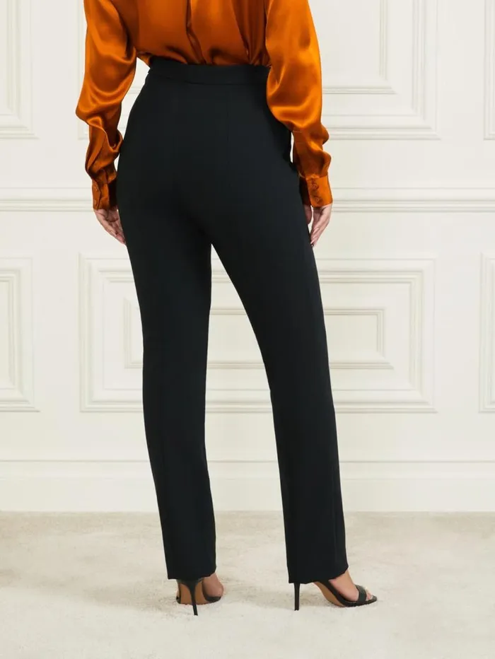 Women Logan Straight Leg Pant Black Marciano Bottoms