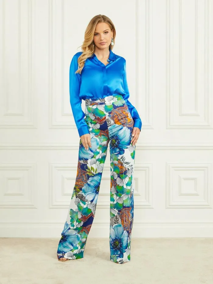 Women Lucy Pant Lucky Charm Print Marciano Bottoms Women Lucy Pant Lucky Charm Print Marciano Bottoms