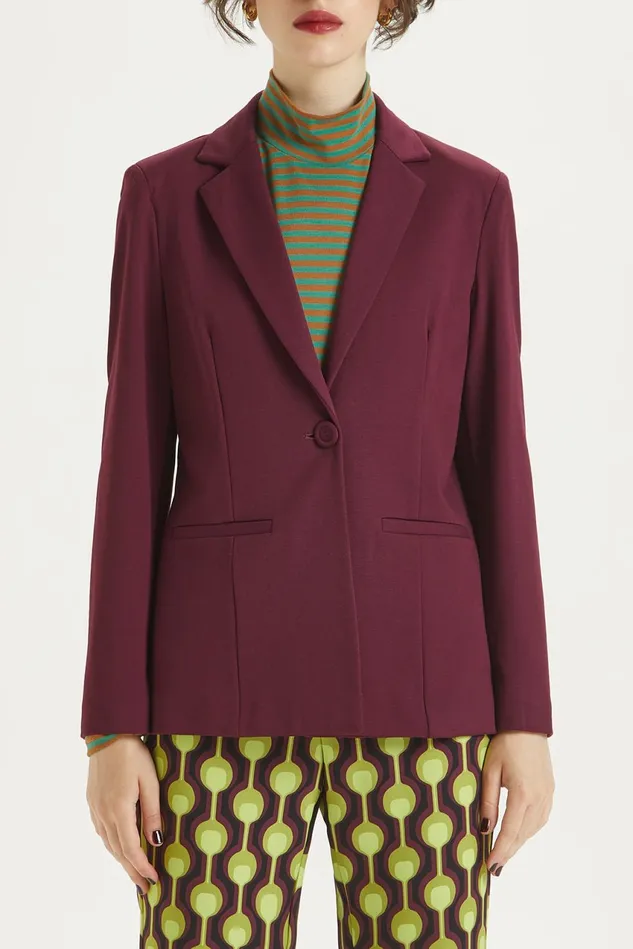 Women Malparmi Jackets Comfy Jersey Jacket Redgrapes