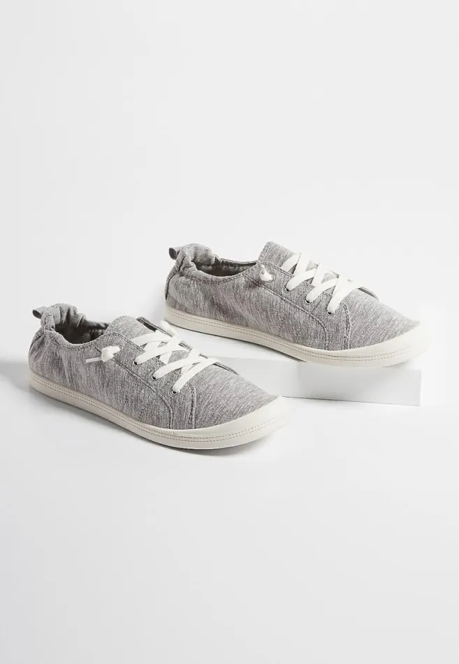 Women Mariah Scrunch Back Sneaker Maurices Flats and Sneakers