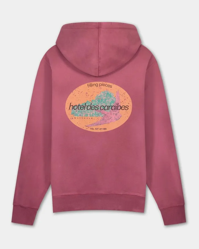 WomenMen Filling Pieces Hoodies and Sweatshirts FP Studio Hoodie HDC Burgundy
