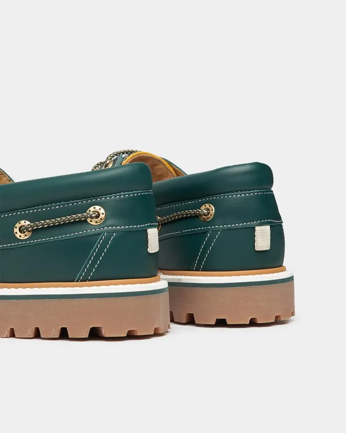 WomenMen Filling Pieces Loafers and Dress Shoes FP Boatshoe Green