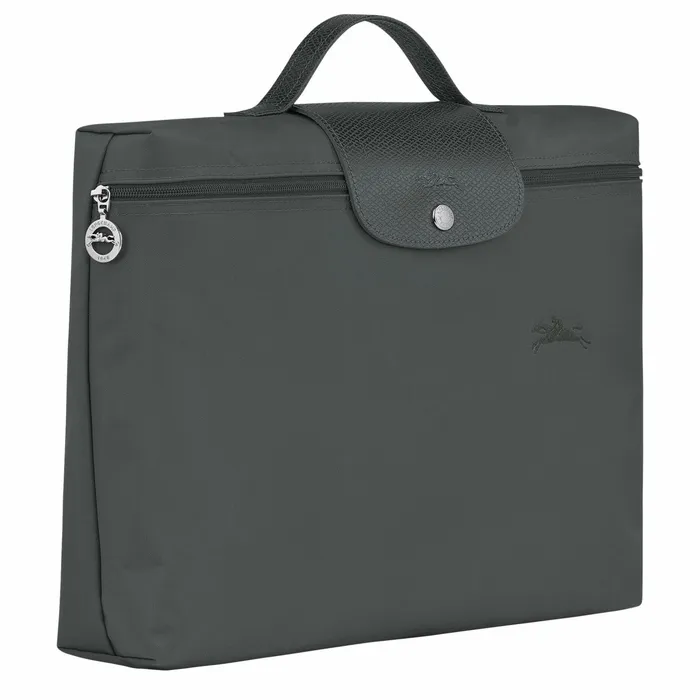 WomenMen Le Pliage Green S Briefcase Graphite Longchamp Briefcase