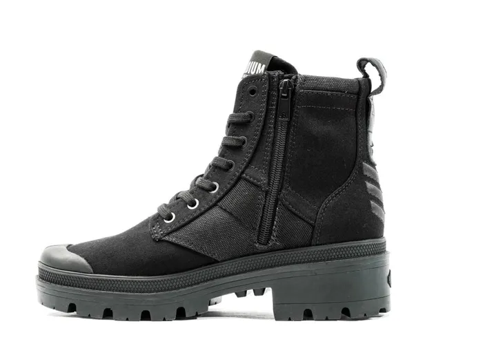 Women PALLABASE HI ARMY Palladium Boots