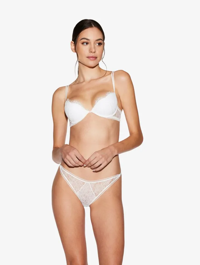 Women Panties La Perla Lace Thong In Natural